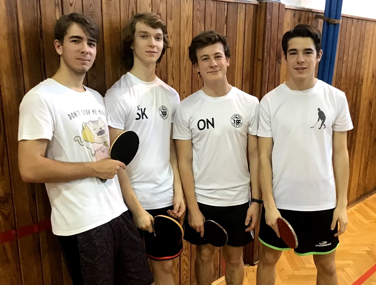 Stolní tenisté z gymnázia opět rozdávali radost