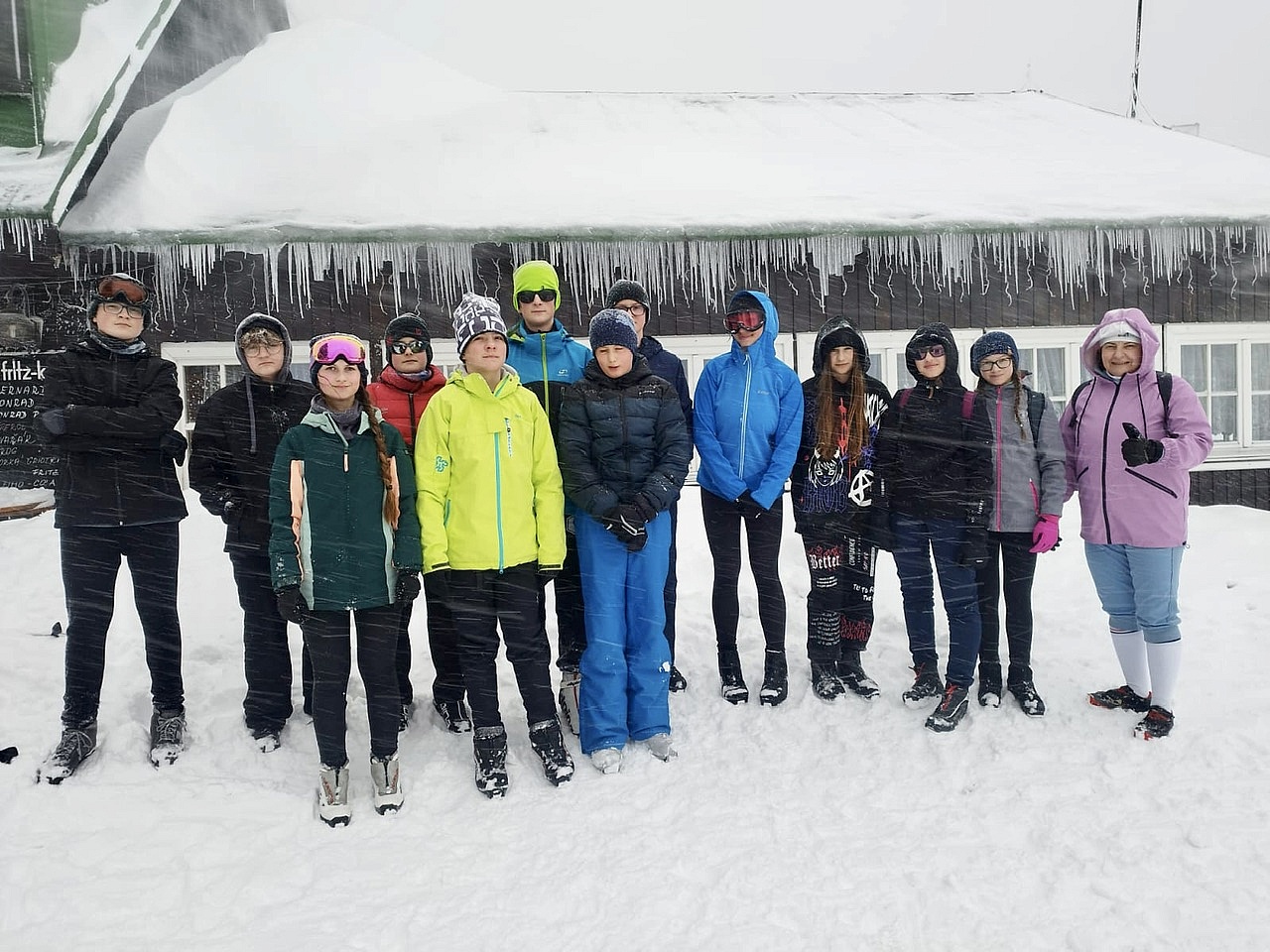Lyžařský kurz mladších žáků v Peci pod Sněžkou