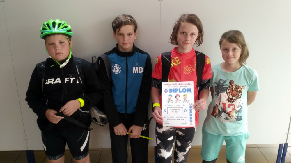 Dopravní soutěž mladých cyklistů 2018