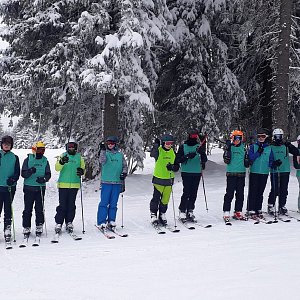 Lyžařský kurz sekundy a tercie