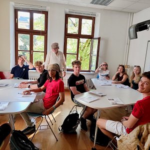 Jazykový pobyt studentů dačického gymnázia v Augsburgu