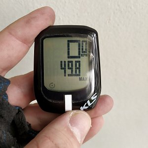 Na kole k meteostanici v Kostelní Myslové