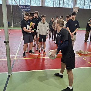 Volejbalový turnaj dačických středních škol