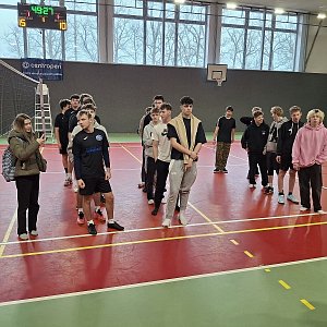 Volejbalový turnaj dačických středních škol
