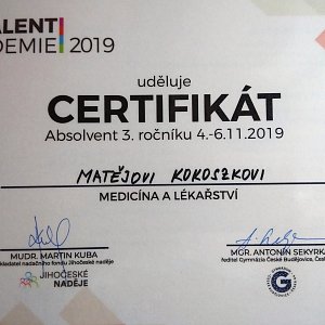 TalentAkademie jihočeských nadějí