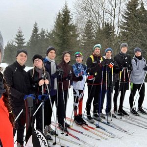 Lyžařský kurz 1. ročníku a kvinty
