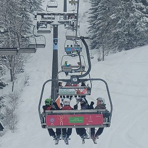 Lyžařský kurz sekundy a tercie