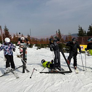 Lyžařský kurz sekundy