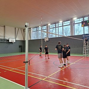 Volejbalový turnaj dačických středních škol