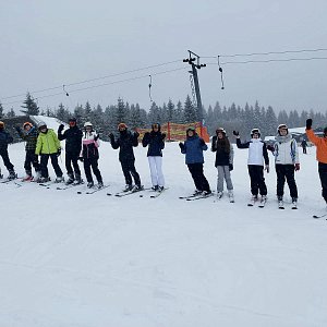 Lyžařský kurz sekundy a tercie