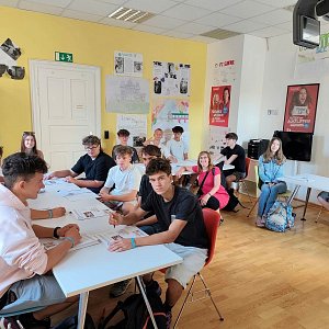 Jazykový pobyt studentů dačického gymnázia v Augsburgu