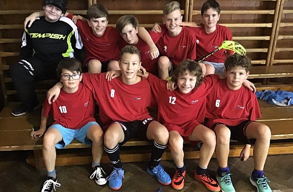 Okresní kolo ve florbale 6. a 7. tříd