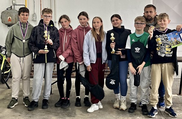 Vítězství v oblastním kole dopravní soutěže