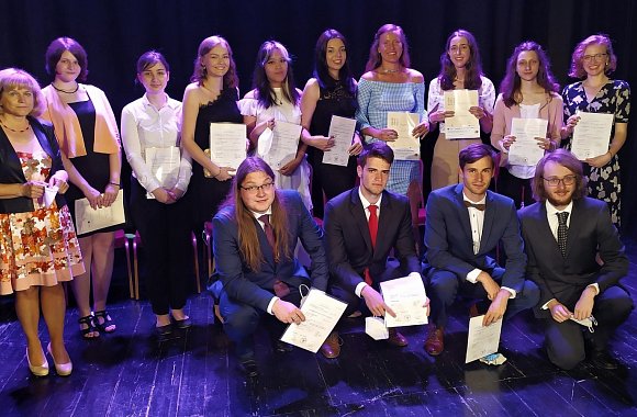 Předávání maturitních vysvědčení 2021