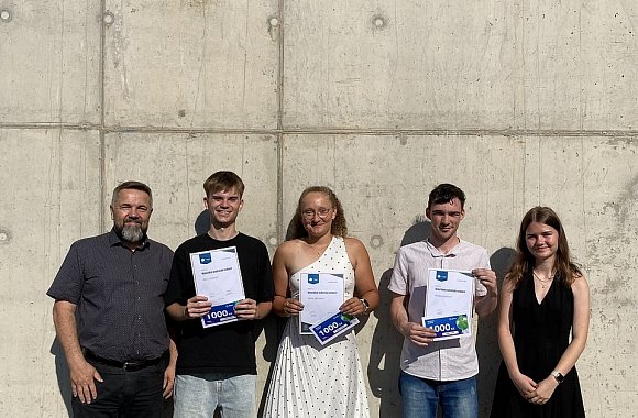 Ceny ředitele školy pro mimořádné studentské osobnosti 2025/2026