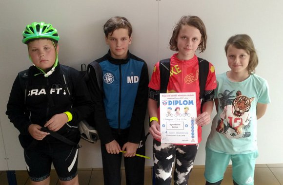 Dopravní soutěž mladých cyklistů 2018